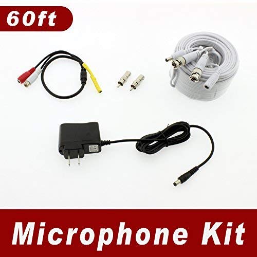 Samsung Surveillance Security System Microphone Kit (Compatible with Samsung SDH-C5100, SDC-C5100)