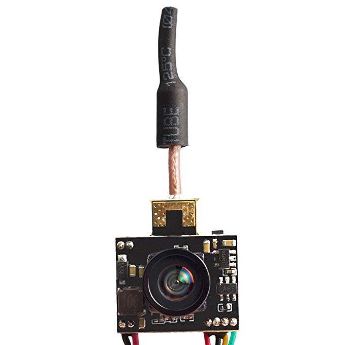 Wolfwhoop Combo2 Micro AIO Camera and 5.8GHz 25mW/50mW/100mW/200mW VTX Integrated FC Uart and A Dipole Antenna or FPV Quadcopter Drone