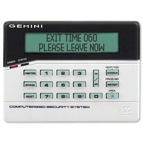 Napco GEM-RP1CAe2 Custom Alphanumeric Keypad w/ EZ Programming