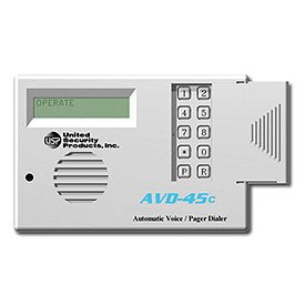 United Security Products AVD-45C 1 Channel Automatic Voice Dialer