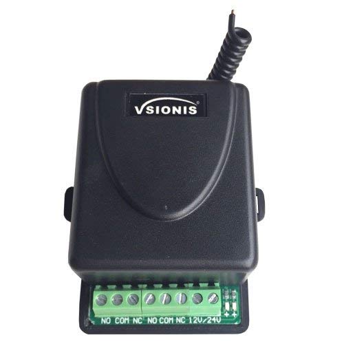 Visionis VIS-8007 2 Channel RF Receiver 315mhz Momentary Switch