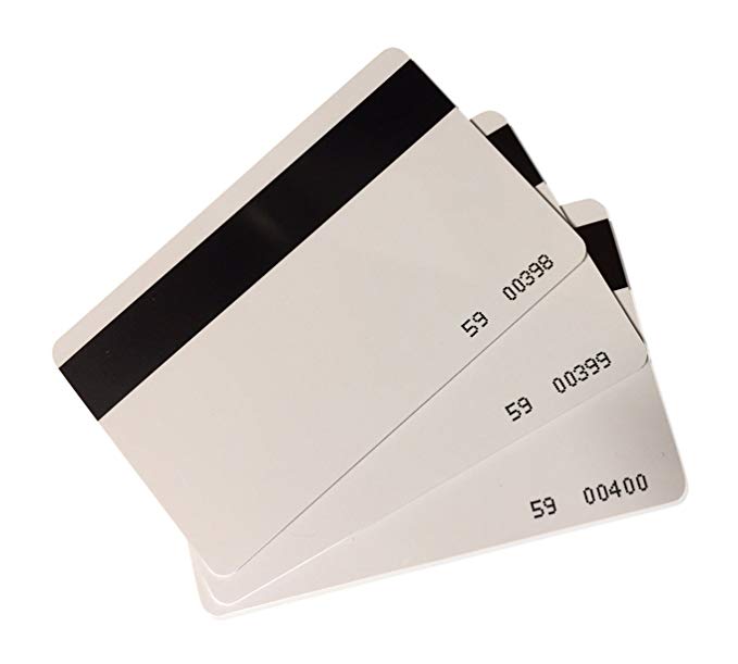 50 pcs CR80 Magstripe 26 Bit Proximity Cards Hi-co Weigand Prox Blank Printable magnetic strip Swipe Cards Compatable with ISOProx 1386 1326 H10301 format readers. Works with most security systems