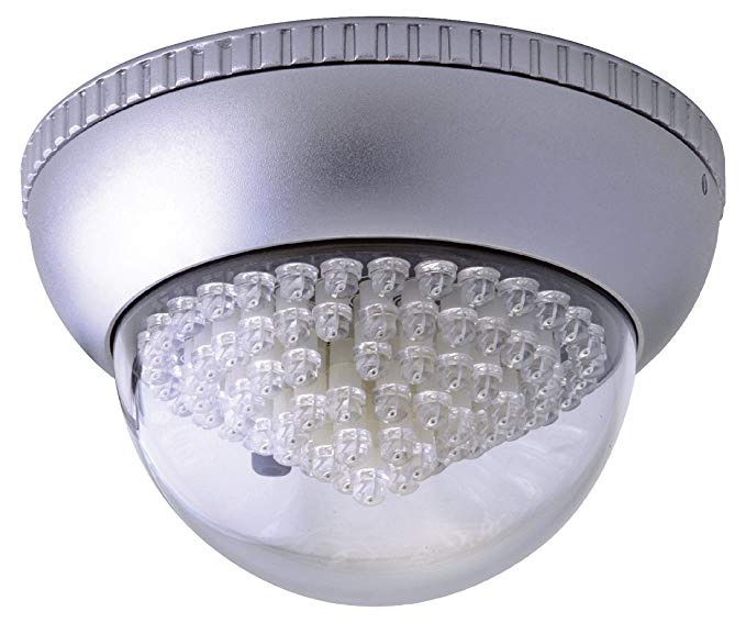 Cop Security 15-IL04 DC 12V/ AC 24V Indoor Wide Angle Infrared Illuminator (Silver)