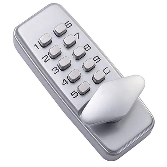 Door Lock Key Keypad Set Kit Enter Deadbolt Machinery Code Keyless Digital Password Security