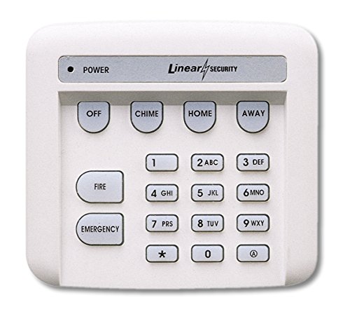 Linear DXS-10 Supervised Remote Keypad, White