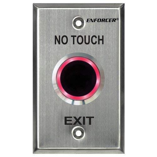 Seco-Larm Enforcer No Touch Request-to-Exit Plate, Outdoor (SD-9263-KSQ)