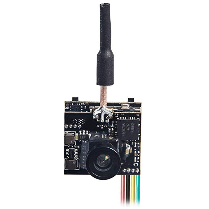 GOQOTOMO D2 FPV DVR AIO Camera 5.8GHz 25mW 48CH FPV Transmitter for FPV Drone Like Blade Inductrix Tiny Whoops