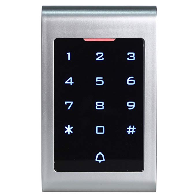 UHPPOTE Touch Keypad Single Door Standalone Plastic Case ID Access Control Backlight Key