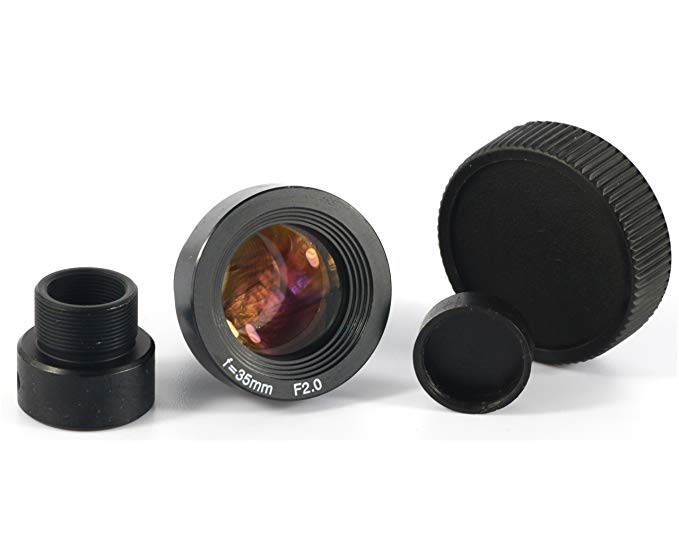 35mm CCTV Zoom Style lens for Mobius RunCam Airsoft ScopeCam AimCam Sniper Style BB Tracking